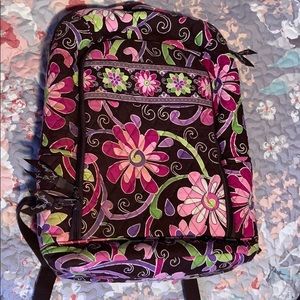 Very Bradley backpack with laptop compartment